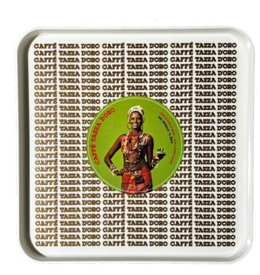 Caffè Tazza d'Oro Tablett Quadrat Condino LIMITED EDITION